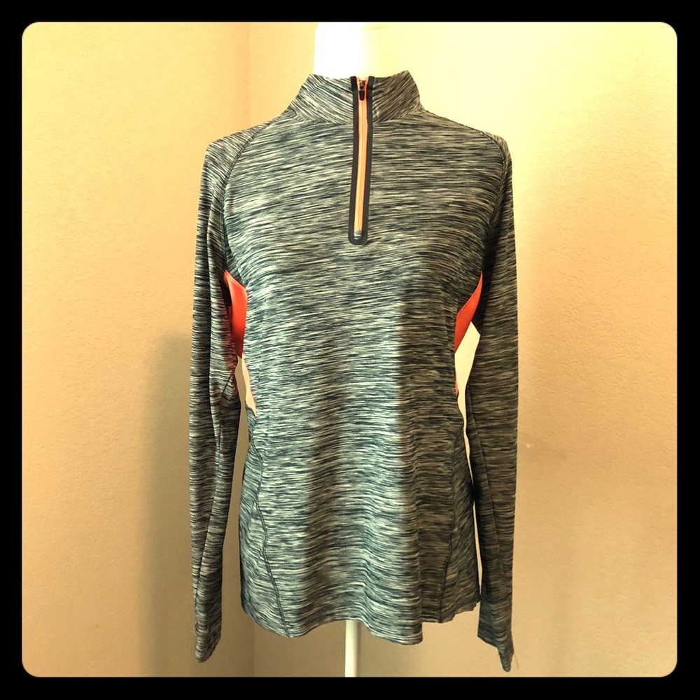 RBX performance 1/4 zip long sleeve pull over, L